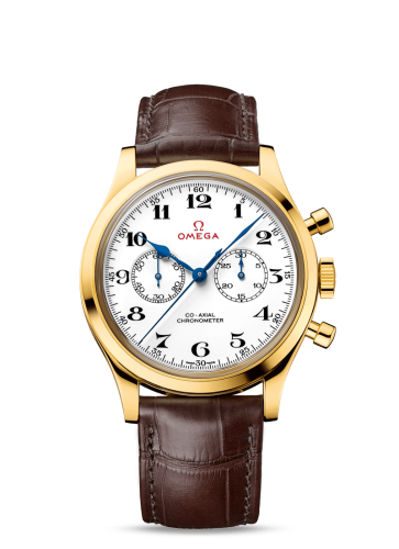 Omega Museum Collection N° 10 Olympic Official Timekeeper Co-Axial Chronograph Yellow Gold